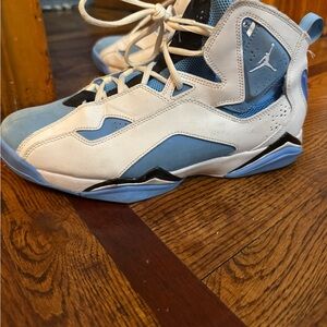 Jordan Sneakers in Light Blue and White